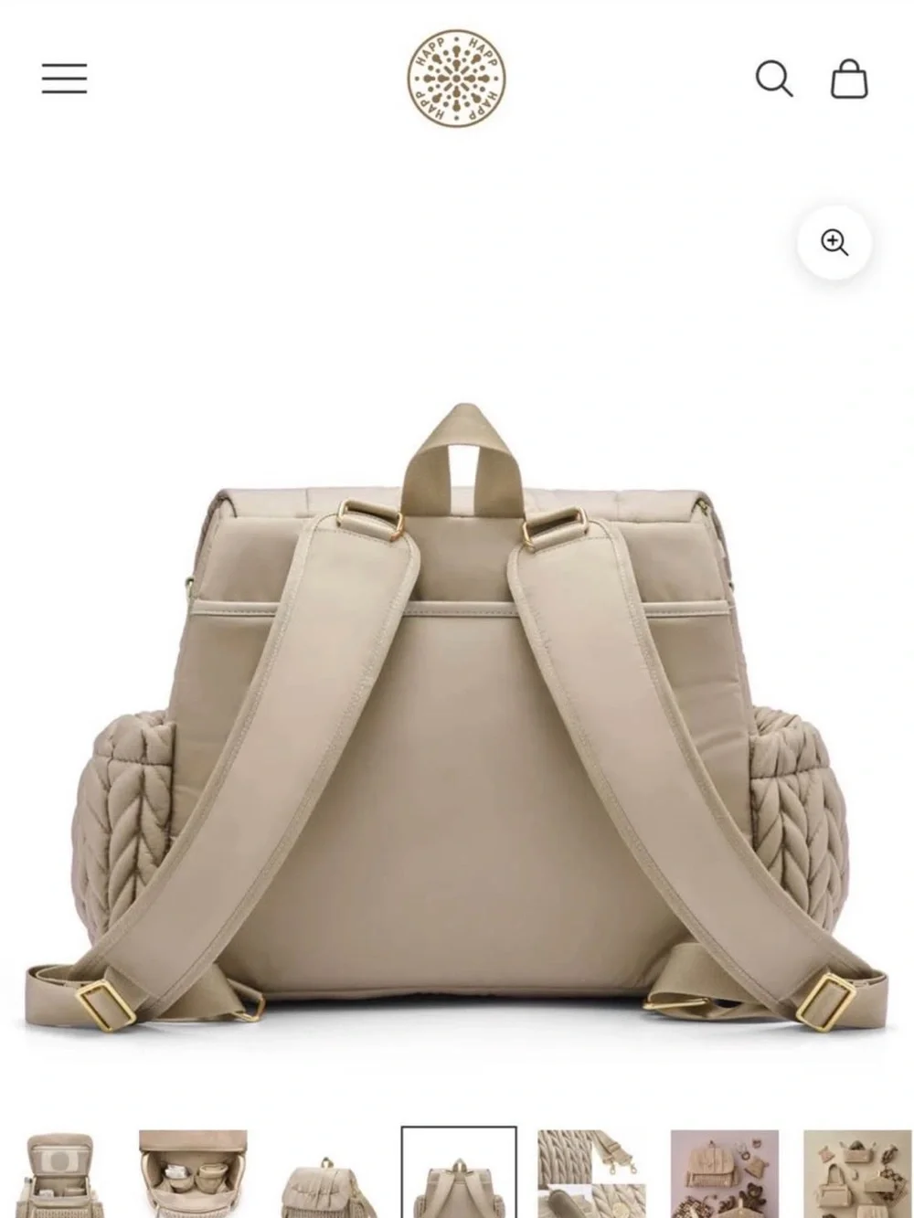HAPP Diaper Bag / Levy Backpack